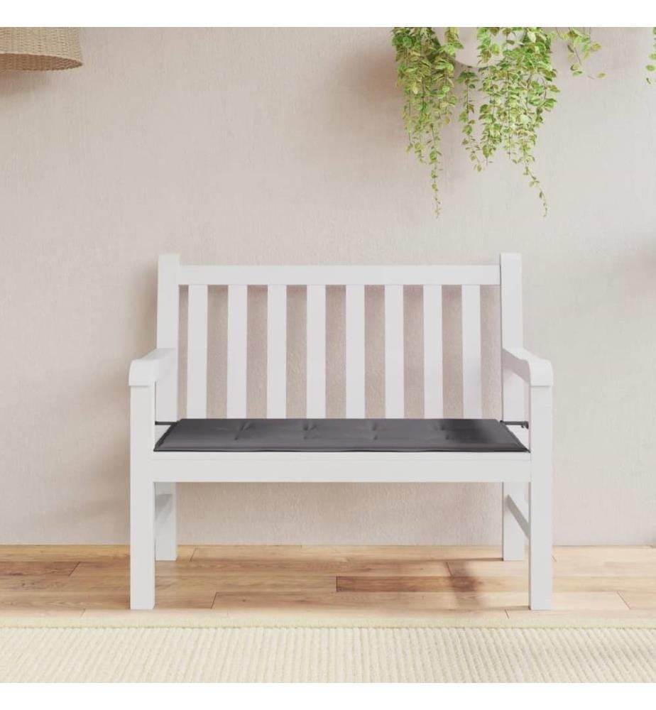 Gartenbank-Auflage Anthrazit 100x50x3 cm Oxford-Gewebe
