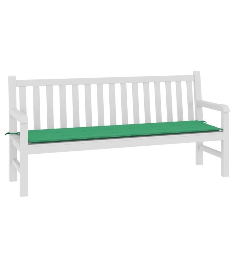 Gartenbank-Auflage Grün 180x50x3 cm Oxford-Gewebe