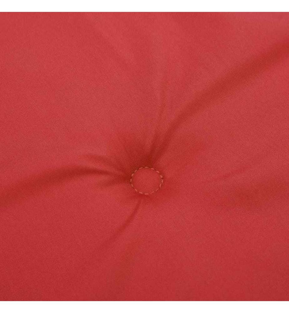 Gartenbank-Auflage Rot 150x50x3 cm Oxford-Gewebe