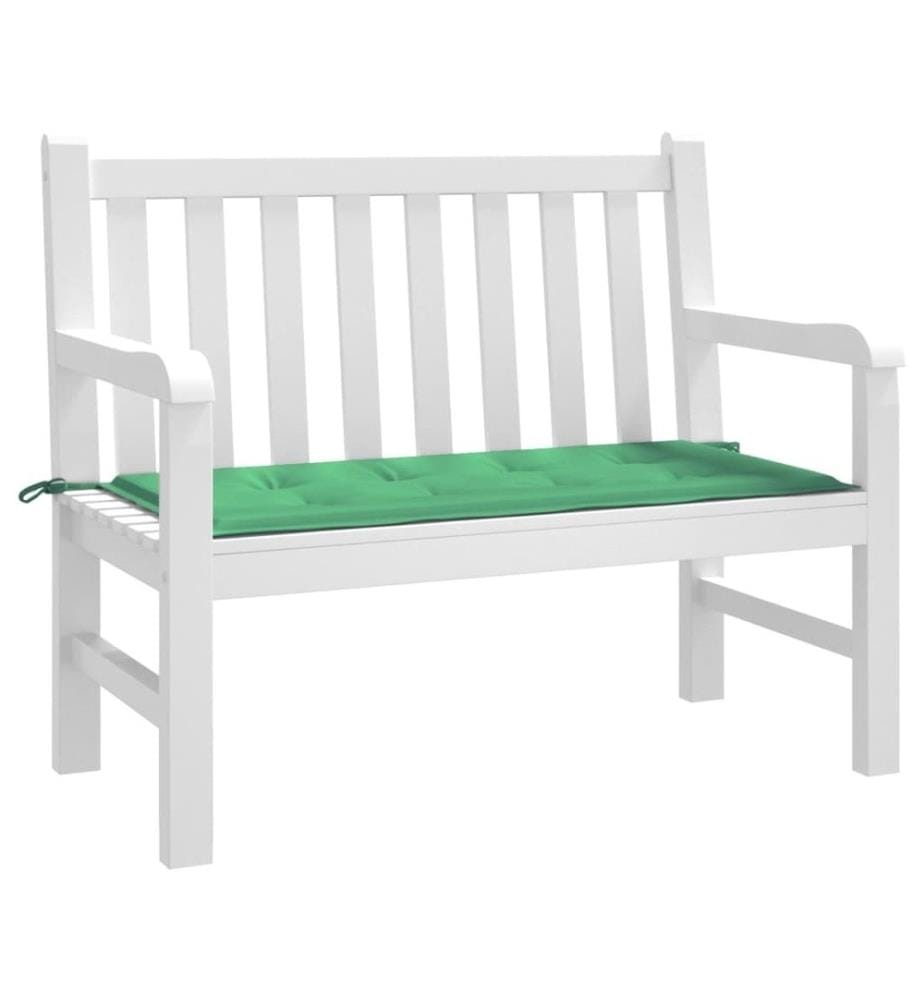 Gartenbank-Auflage Grün 120x50x3 cm Oxford-Gewebe