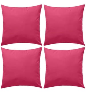 Gartenkissen 4 Stk. 45 x 45 cm Rosa