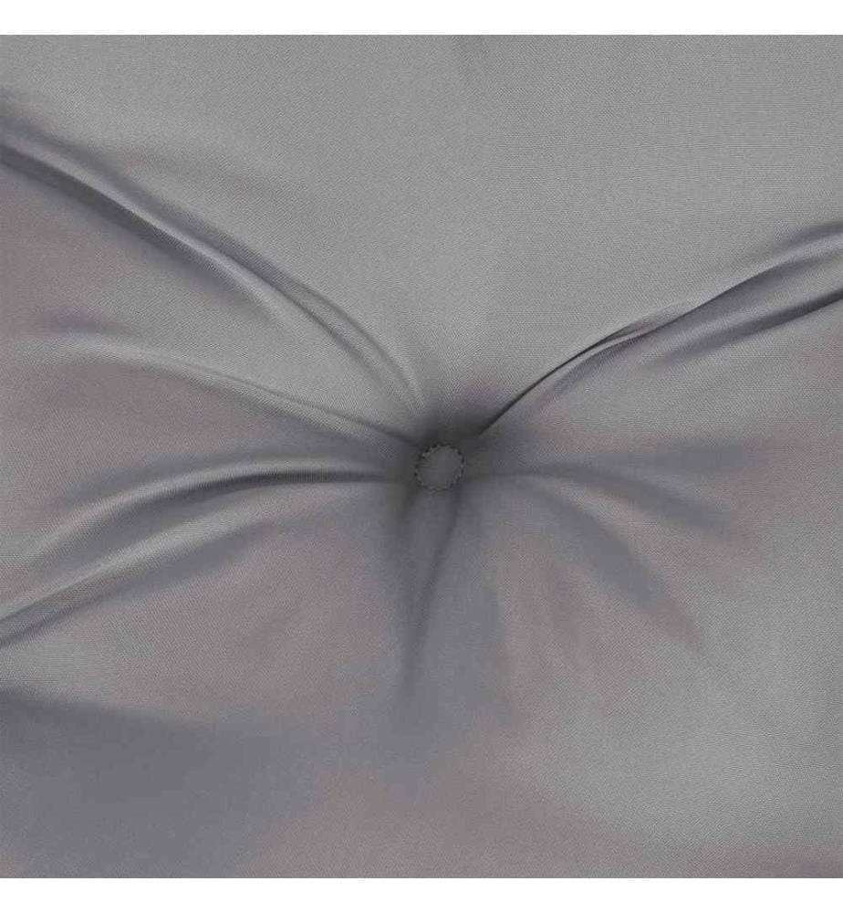 Gartenbank-Auflage Grau 100x50x7 cm Oxford-Gewebe