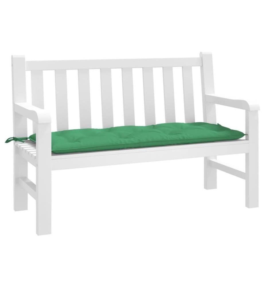 Gartenbank-Auflage Grün 120x50x7 cm Oxford-Gewebe