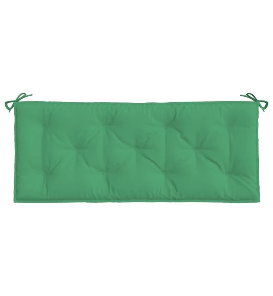 Gartenbank-Auflage Grün 120x50x7 cm Oxford-Gewebe
