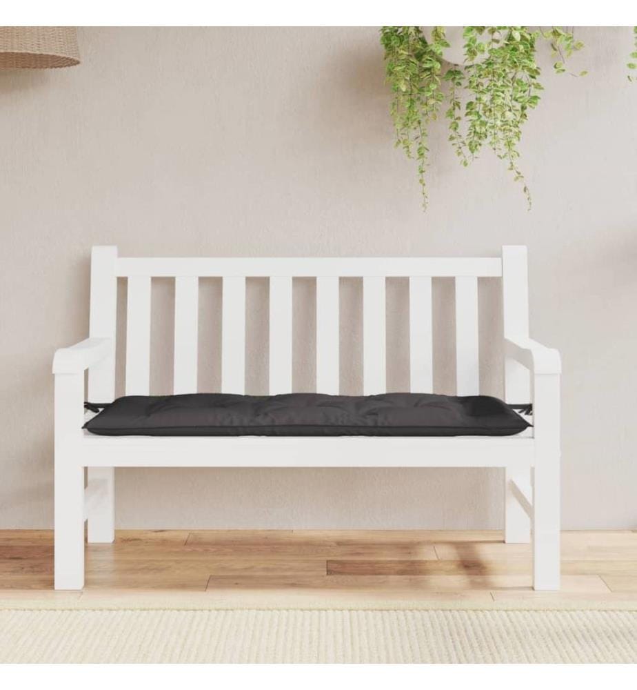 Gartenbank-Auflage Anthrazit 120x50x7 cm Oxford-Gewebe