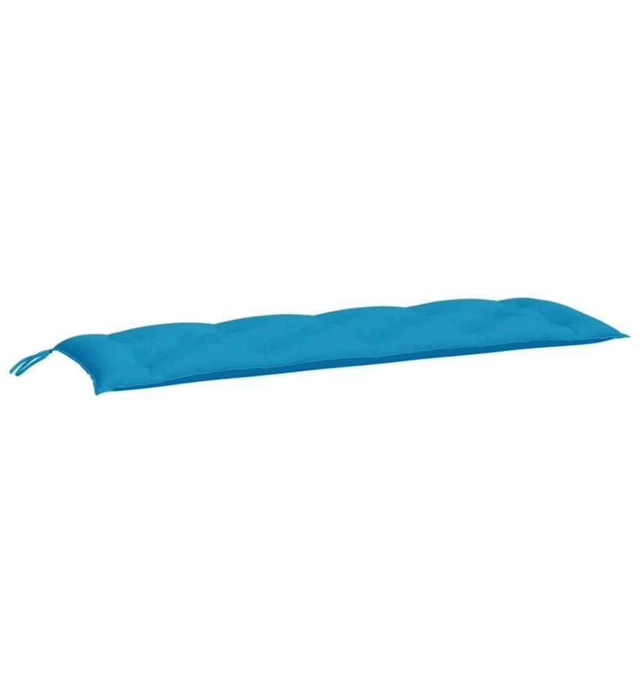 Gartenbank-Auflage Hellblau 150x50x7 cm Oxford-Gewebe