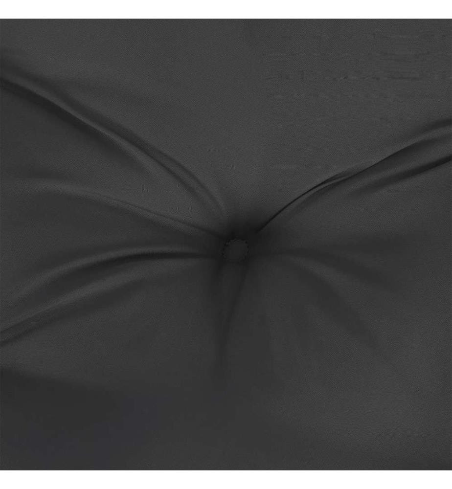 Gartenbank-Auflage Schwarz 180x50x7 cm Oxford-Gewebe