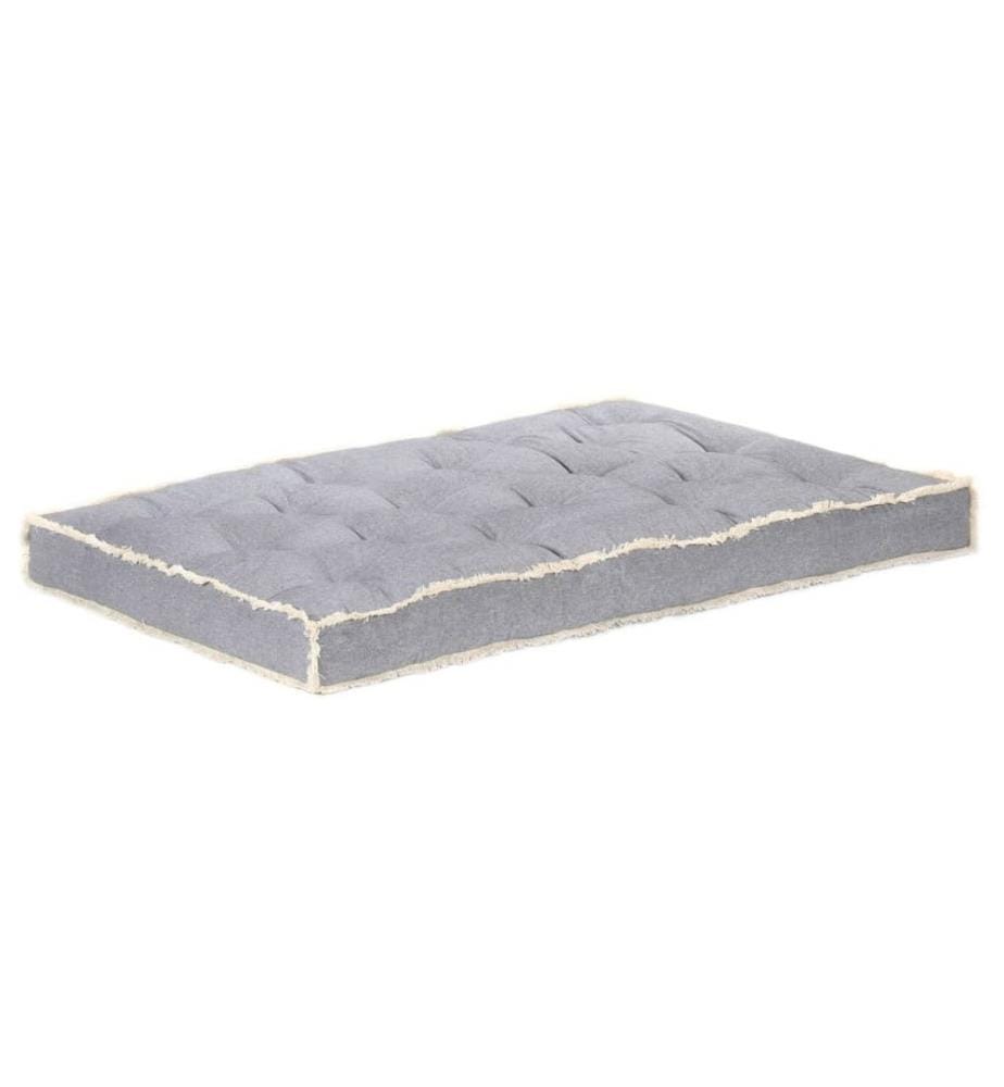 Coussin de canapé palette Anthracite 120x80x10 cm