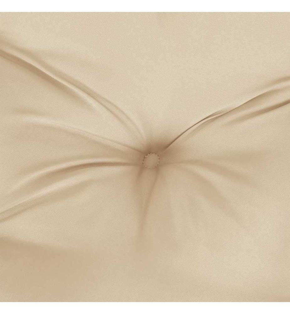 Gartenbank-Auflage Beige 100x50x7 cm Oxford-Gewebe