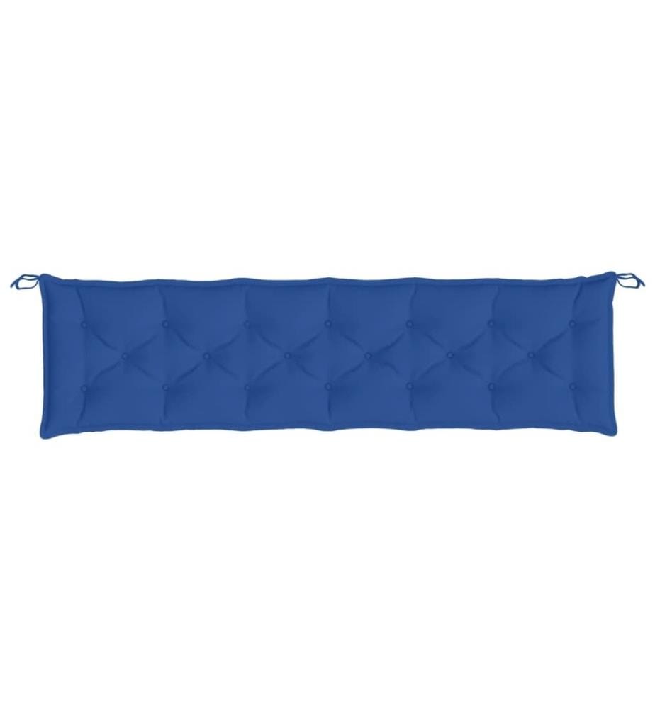 Gartenbank-Auflage Blau200x50x7 cm Oxford-Gewebe