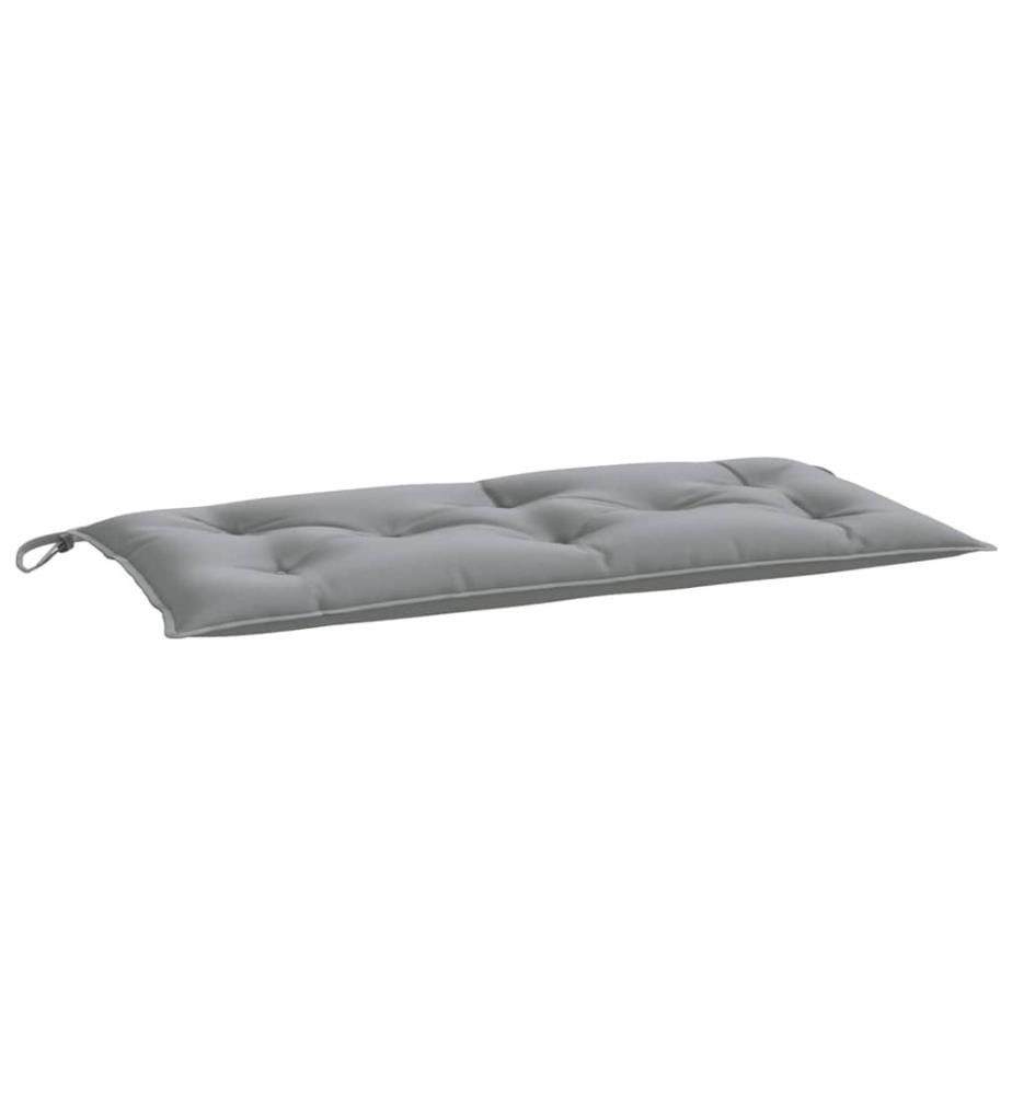 Gartenbank-Auflagen 2 Stk. Grau 100x50x7 cm Oxford-Gewebe