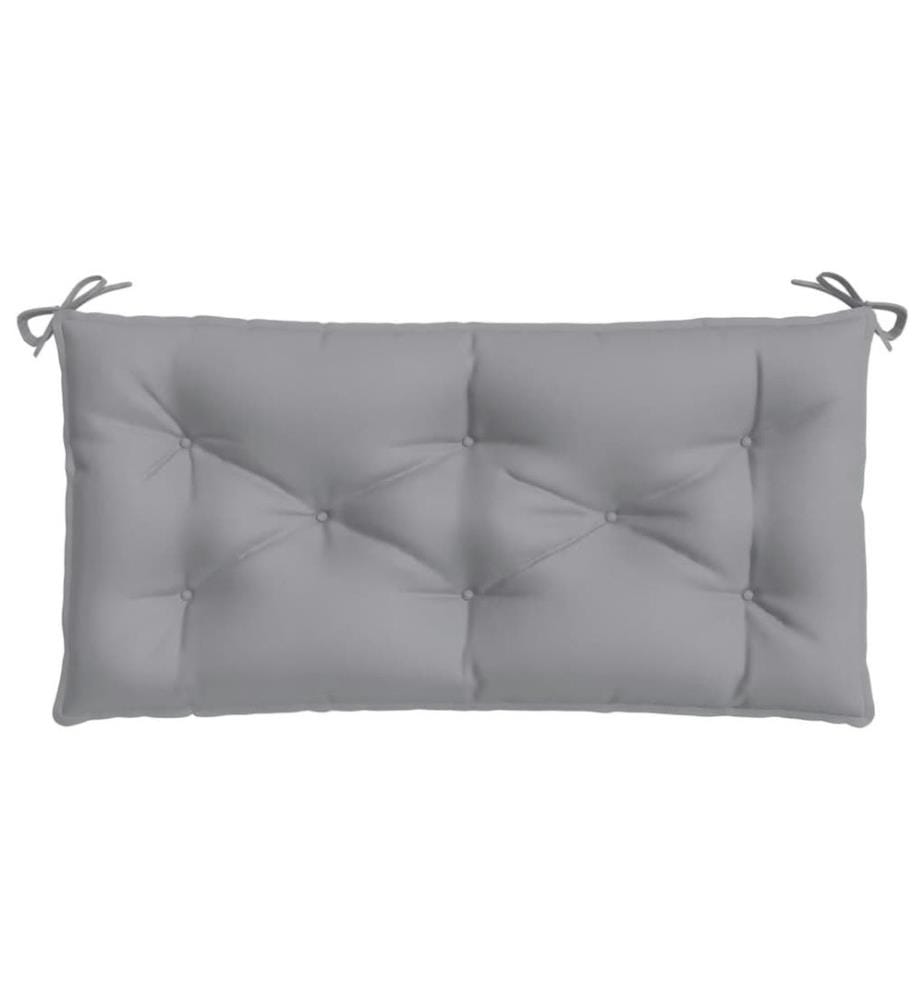 Gartenbank-Auflagen 2 Stk. Grau 100x50x7 cm Oxford-Gewebe