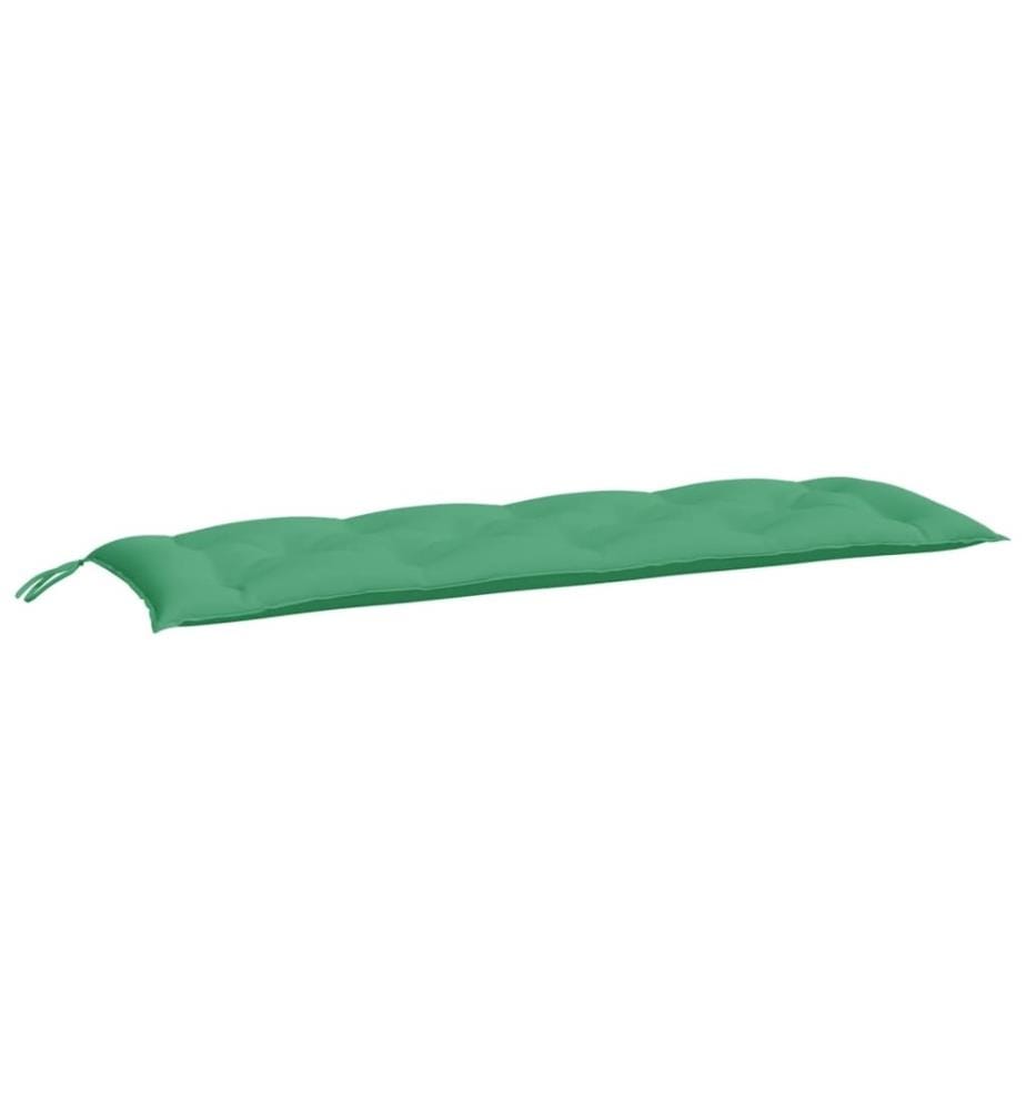 Gartenbank-Auflagen 2 Stk. Grün 150x50x7 cm Oxford-Gewebe