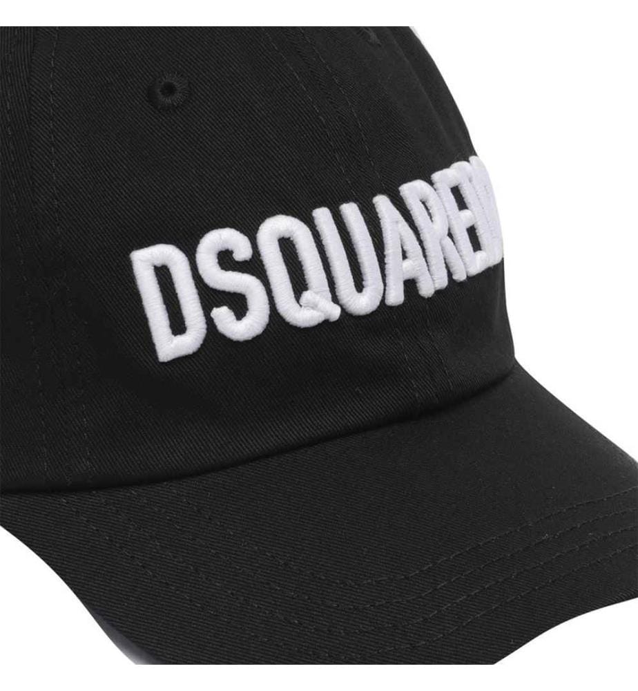 DSQUARED Cap Logo Black DeinDeal
