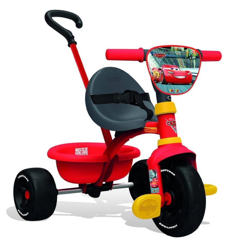 SMOBY Tricycle enfant évolutif Be Fun - Structure métal - Rose