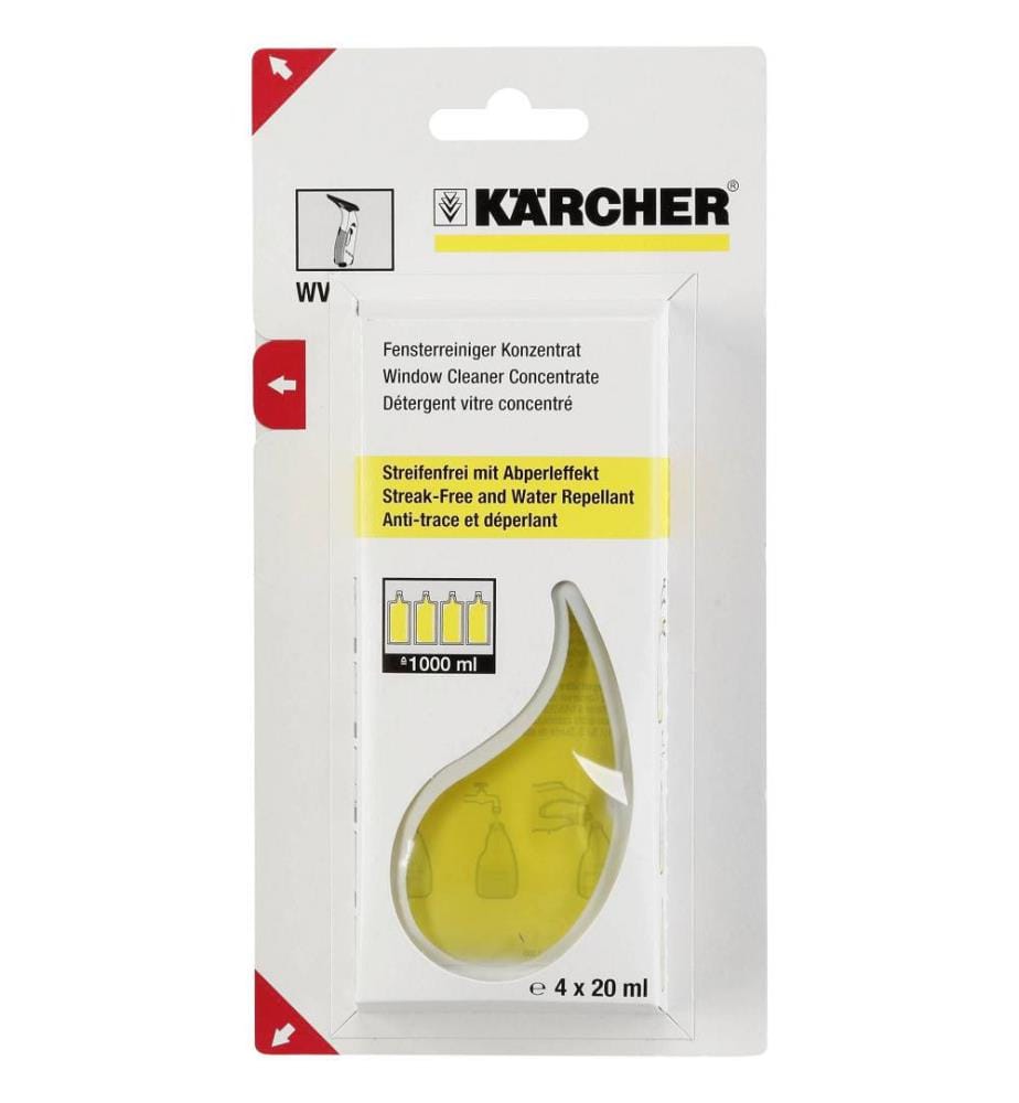 KÄRCHER Window cleaner concentrate 4 x 20 ml DeinDeal