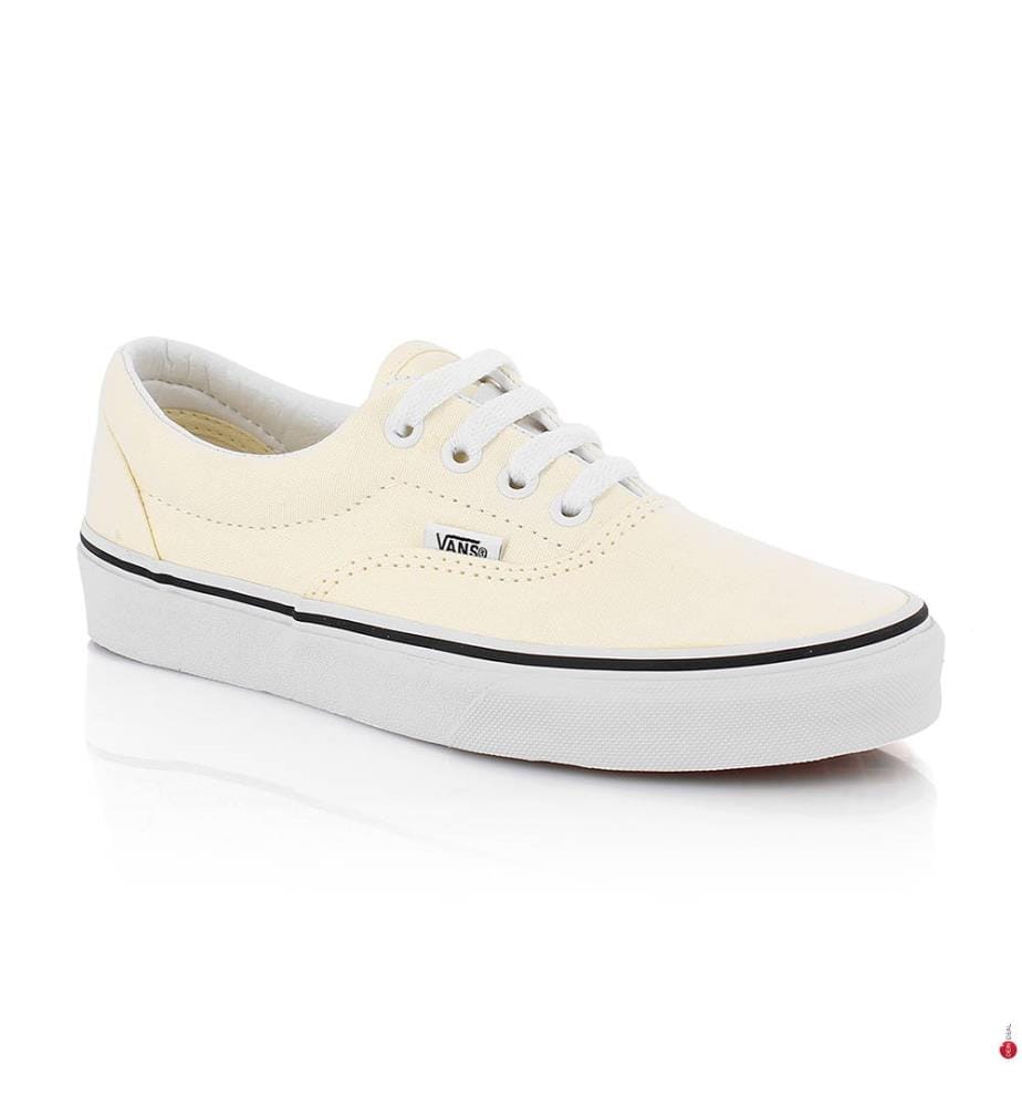 Vans era store cream white