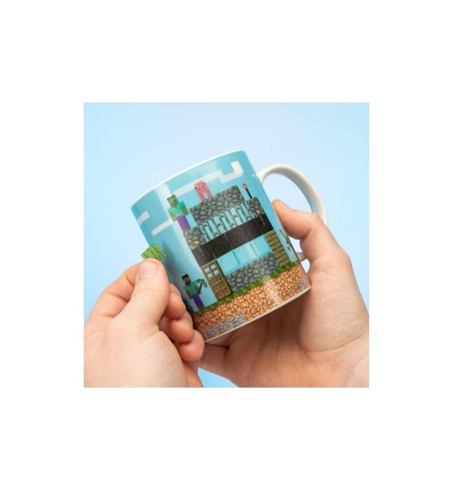 PALADONE - Tasse à café Minecraft Build a Level