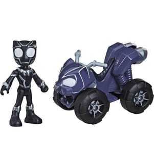 MARVEL - MARVEL - Spideys Black Panther Panther-Quad
