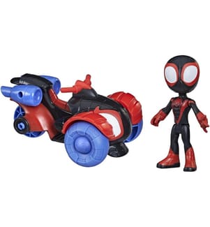 MARVEL - MARVEL - Miles Morales figurine et techno-racer