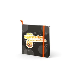 TIGERMEDIA - Sammelalbum für Tigercards Schwarz