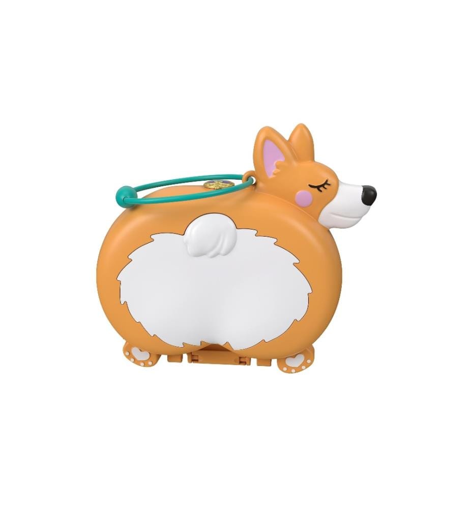 POLLY POCKET - Ensemble de pions Boîte de l'hôtel Corgi Dog
