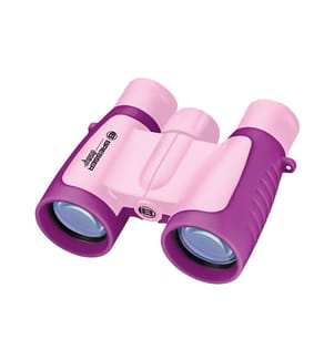BRESSER JUNIOR - Plein air Jumelles pour enfants Junior 3 x 30 rose