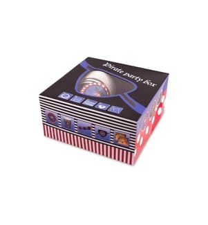 FOLAT - Kits de fête Pirate 5 pièces, bleu/rouge