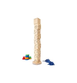 BS TOYS - Jeux de dés Lancer la tour de Wobble