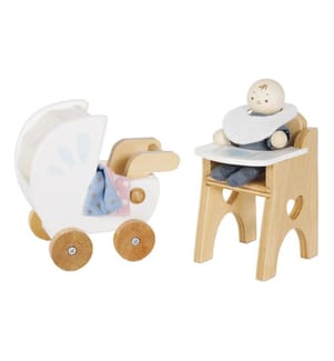 LE TOY VAN - Meuble de maison de poupée Kit bébé
