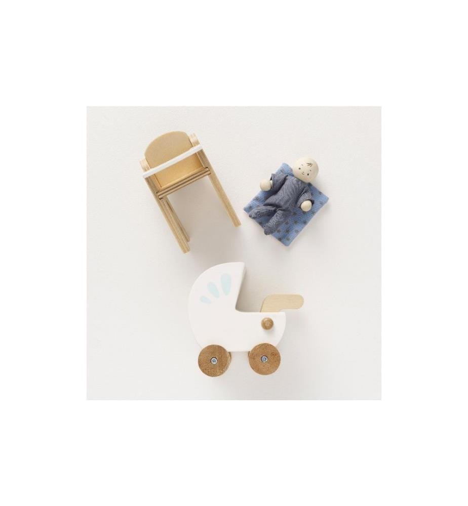 LE TOY VAN - Meuble de maison de poupée Kit bébé