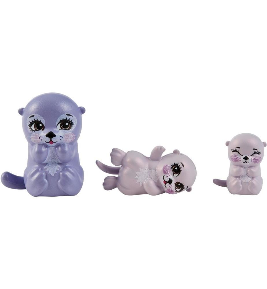 ENCHANTIMALS - Ensemble de pions Pack New Family Otter