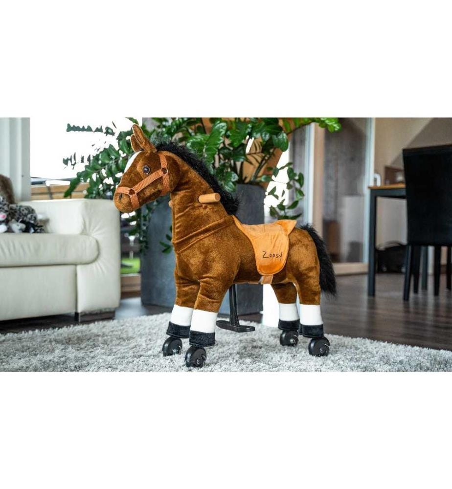 ZOOSY - Animal à chevaucher Cheval Taille S