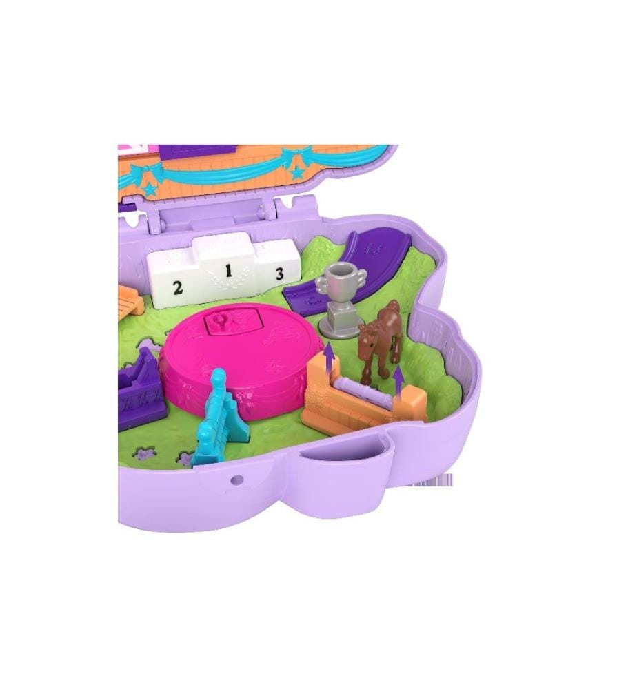 POLLY POCKET - Ensemble de pions Boîte amusant de saut de poney