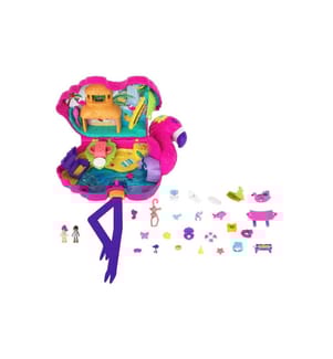 POLLY POCKET - Ensemble de pions Fête des flamants roses