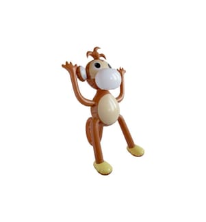 FOLAT - Accessoires gonflable Singe Brun, 1.20 m