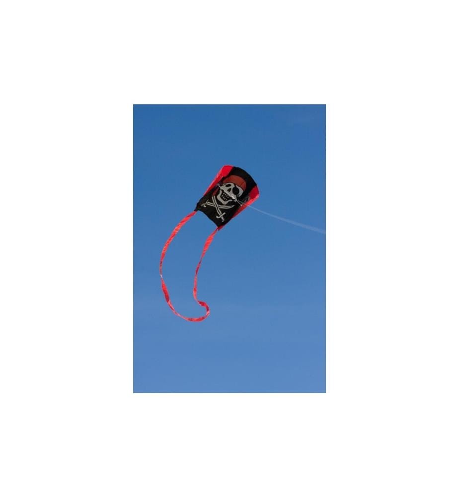 Invento-HQ Cerf-volant monoligne Pocket Sled Jolly Roger
