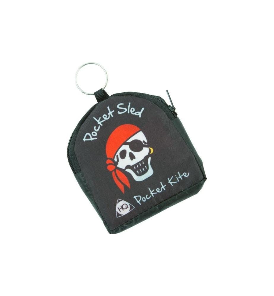 Invento-HQ Cerf-volant monoligne Pocket Sled Jolly Roger
