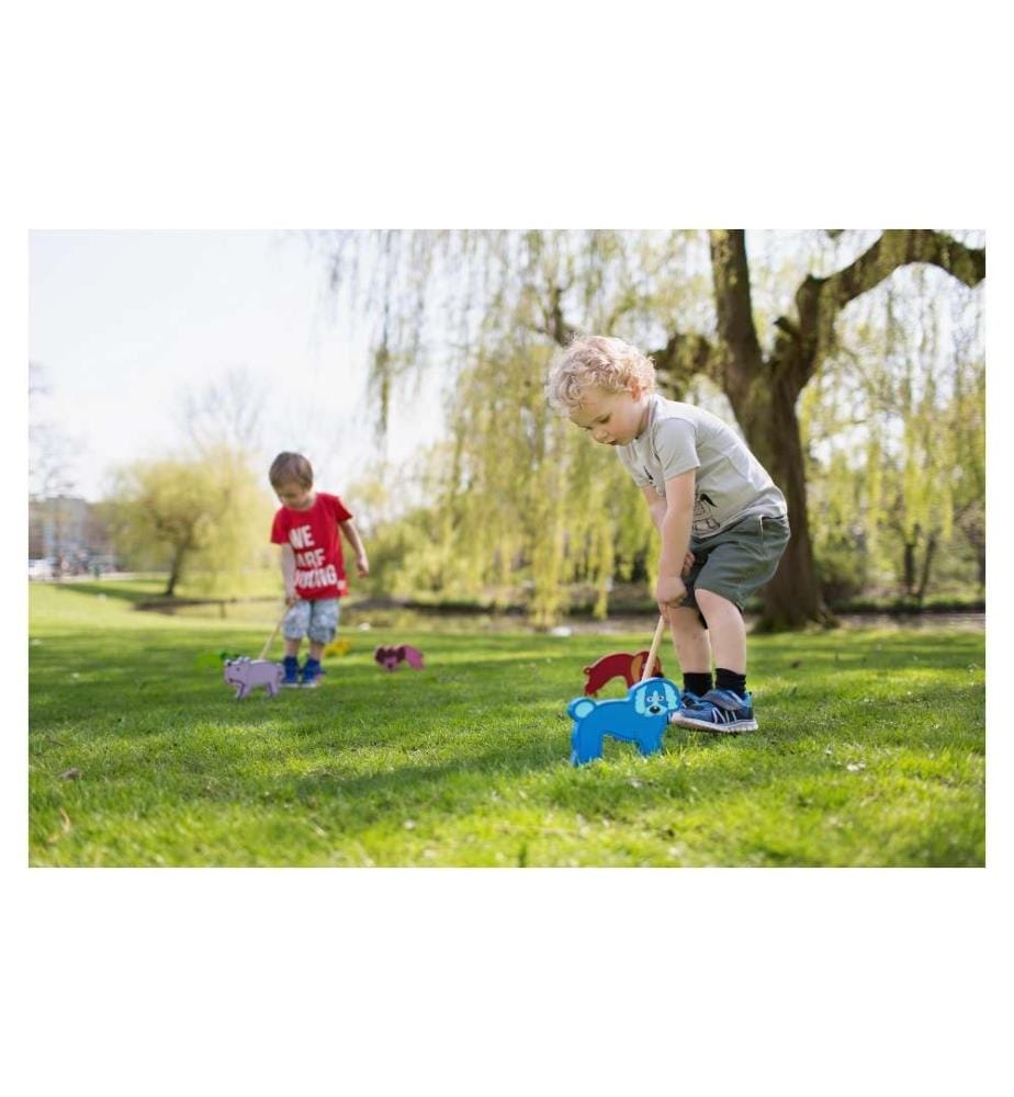 BS TOYS - Jeux de dés Chiens de Croquet Junior de jardin