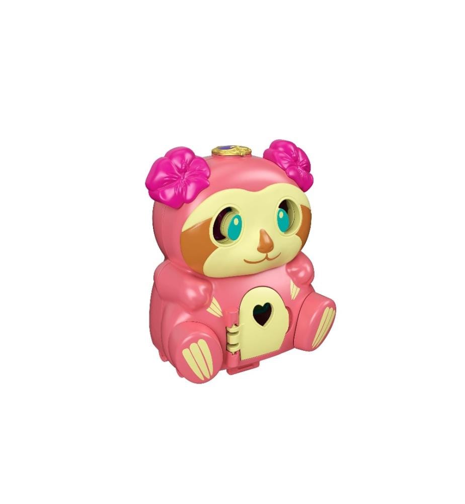 POLLY POCKET - Ensemble de pions La boîte à surprises de sloth