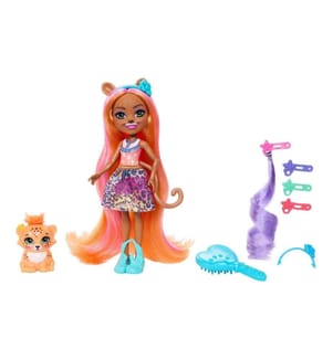 ENCHANTIMALS - Poupée Cheetah Deluxe Doll