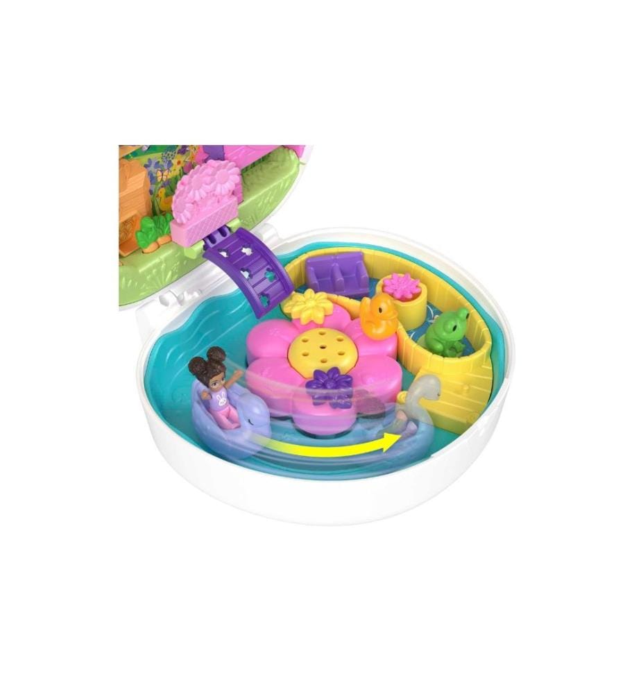 POLLY POCKET - Ensemble de pions POLLY POCKET - Coffret de fleurs et de lapins