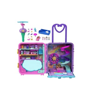 POLLY POCKET - Set de jeu POLLY POCKET - Vacances en valise à roulettes