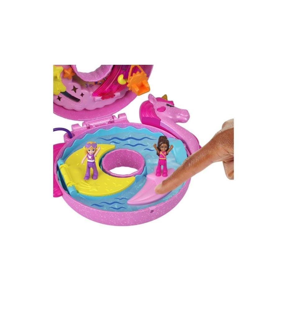 POLLY POCKET - Ensemble de pions Coffret POLLY POCKET - Licorne Pool Party