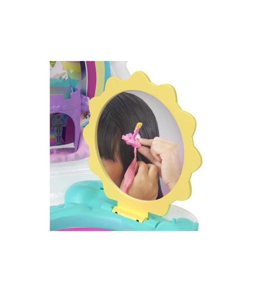 POLLY POCKET - POLLY POCKET - Einhorn Haarspiel Schatulle