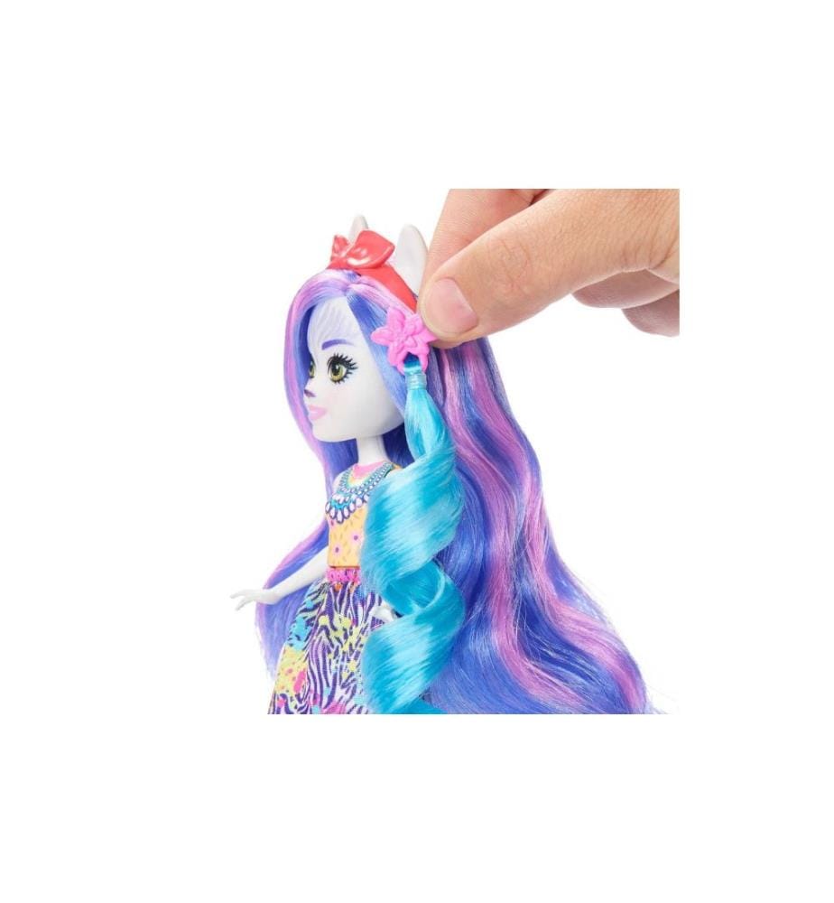 ENCHANTIMALS - Poupée Zebra Deluxe Doll