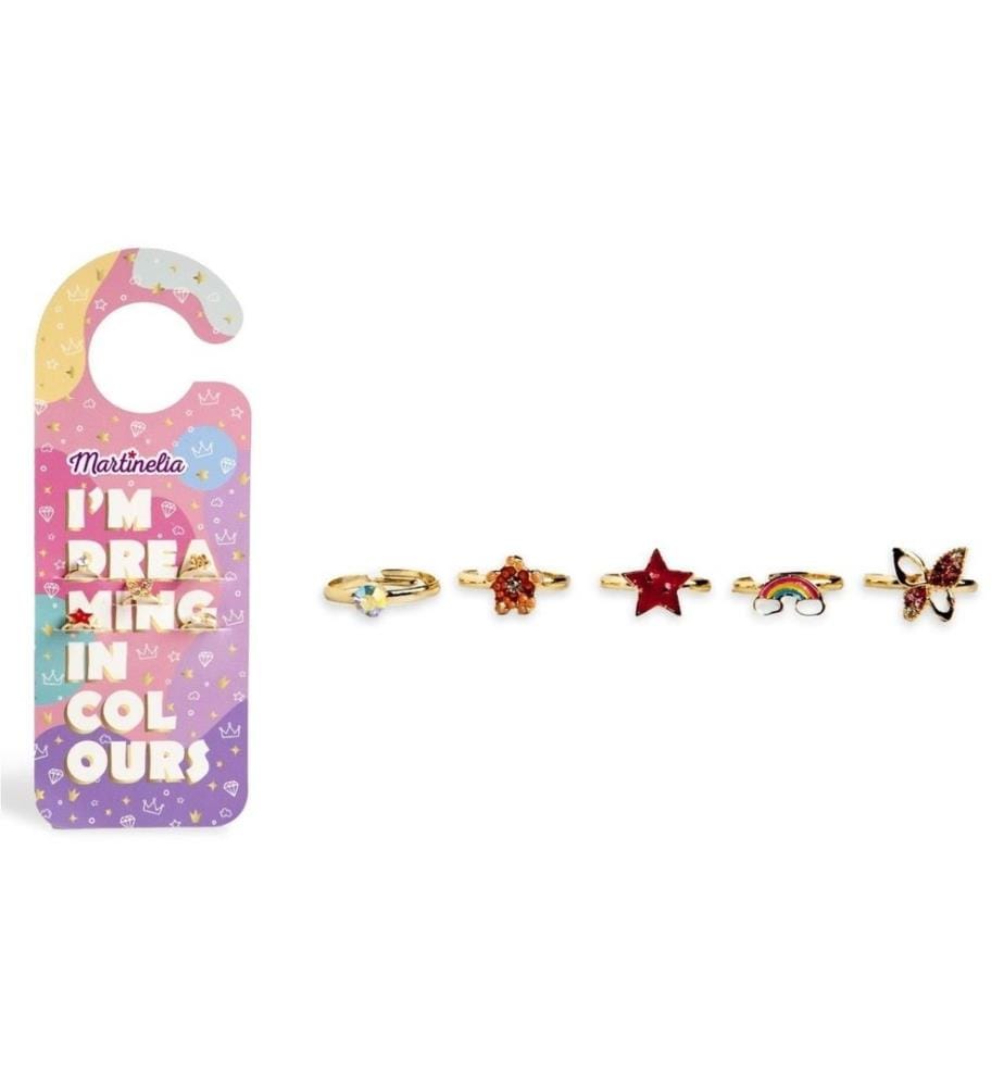 MARTINELIA - Bijoux Anneaux de doigt 5 pièces assorti
