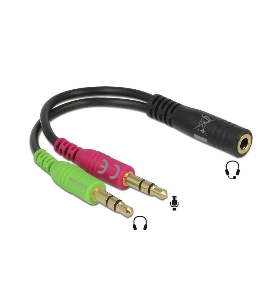 DELOCK - Audio-Adapter Klinke 3.5mm, female - 3.5 mm Klinke