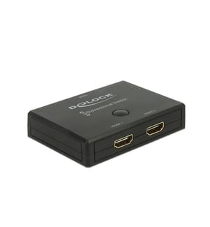 DELOCK - Commutateur 2in-1Out, 1in-2out HDMI 4K/60Hz, bidirectionnel