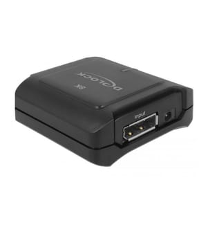 DELOCK - DisplayPort 1.4 Repeater 8K 30 Hz Cascadable, noir